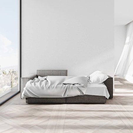 Melow Sofa narożna - szara