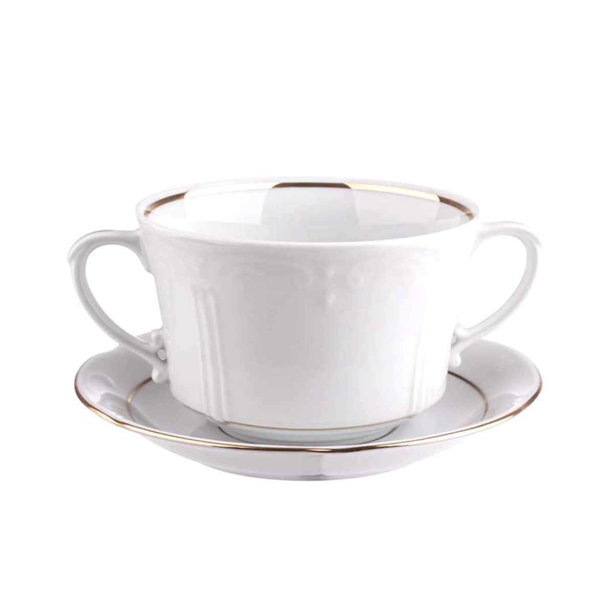 Spodek 16 cm do bulionówki Kamelia Złota Linia B014