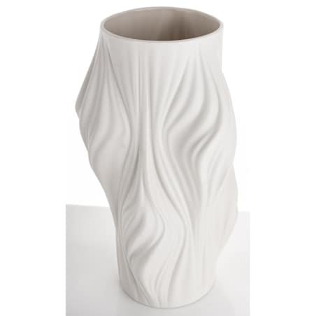 Wazon porcelanowy 35x18x18 cm TWISSTIE biały