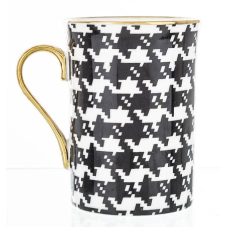 Kubek porcelanowy 450 ml PEPITKA - small 10x10x7,5 cm