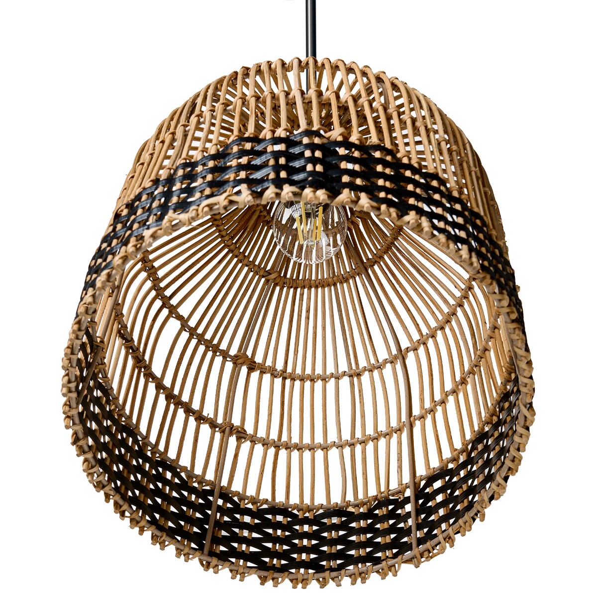 Lampa wisząca GILO Rattan Naturalny