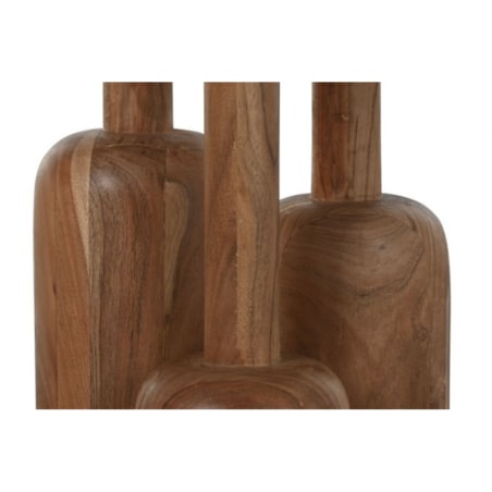 Okrągły stół z drewnianym akacjowym blatem Ø106 x 76 cm MIRABEL - II