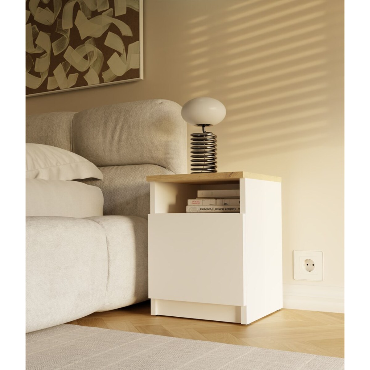 Szafka nocna GALAX 30/1D BIEL-ARTISAN