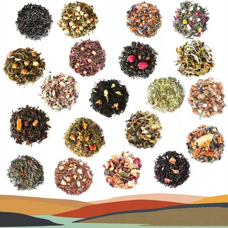 CHILL BOX. Duży zestaw herbat sypanych czas na chill z bliskimi osobami