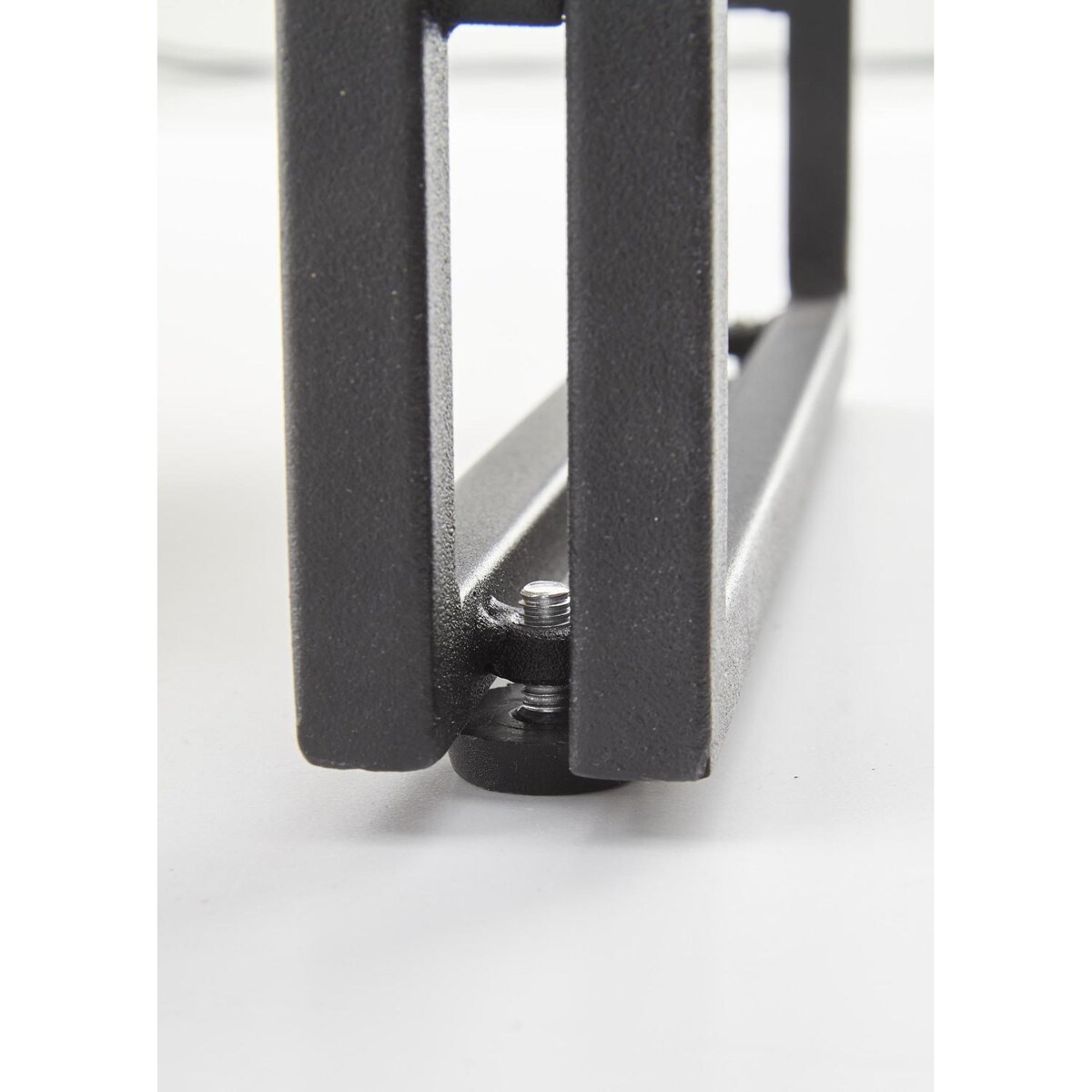 KONSOLA Indar 90/35/76 cm DĄB ZŁOTY czarna podstawa