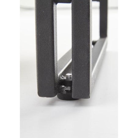 KONSOLA Indar 90/35/76 cm DĄB ZŁOTY czarna podstawa