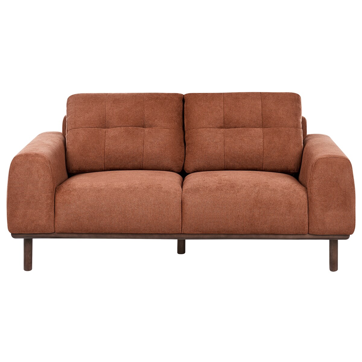 Sofa dla 2 osób LAURILA Złoty brąz