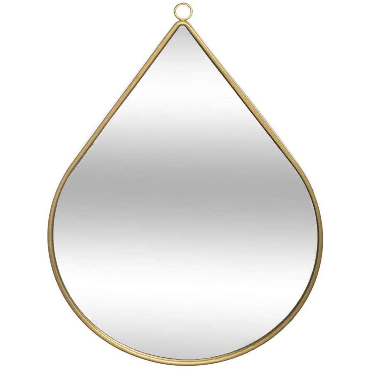 Lusterko ścienne w kształcie kropli, 39 cm