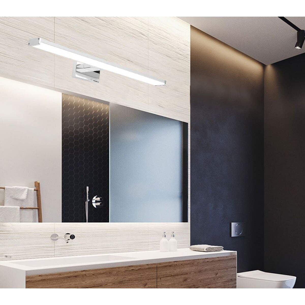 Kinkiet Led App368-1W 40Cm Chrom, Metal