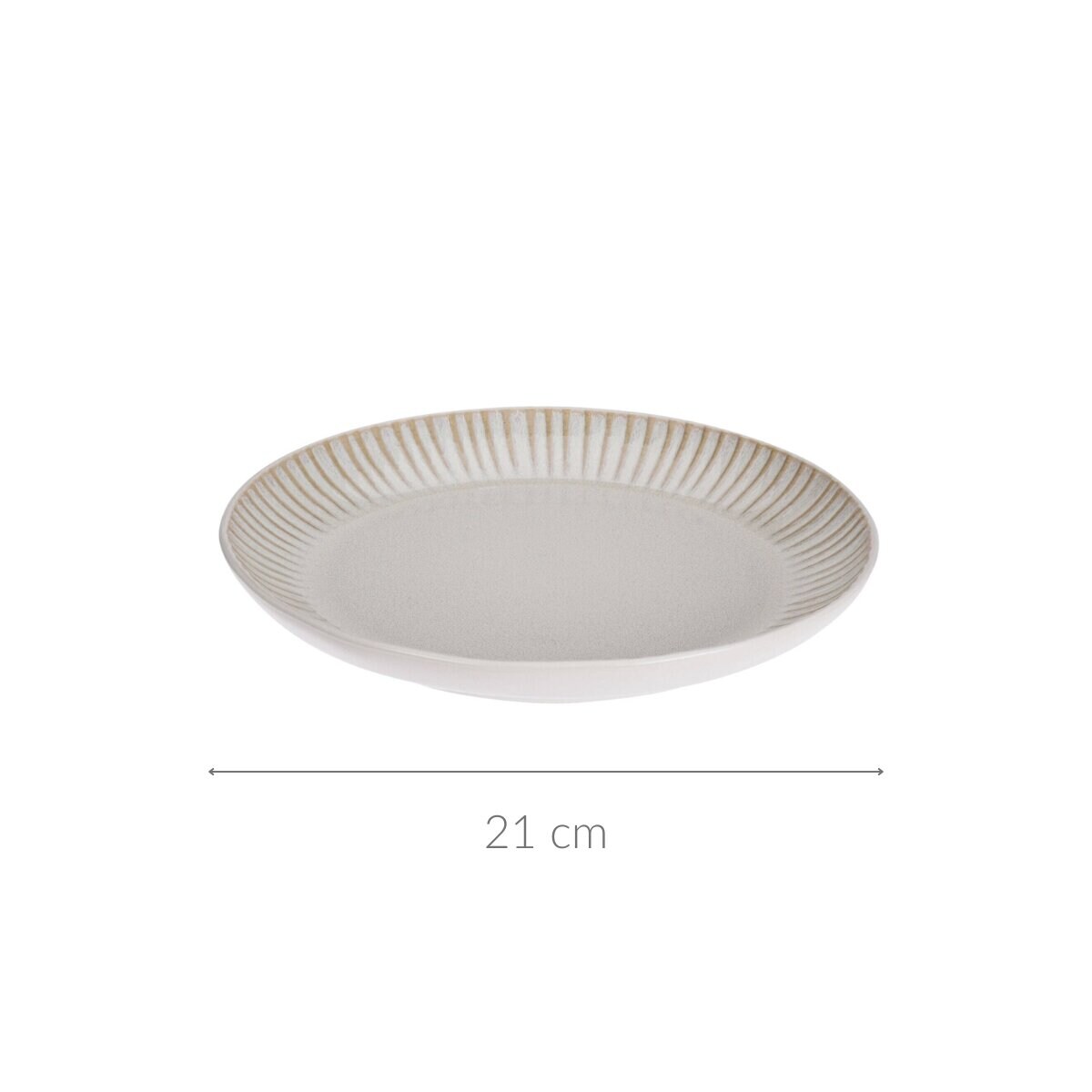 Talerzyk deserowy ESSENCE ceramiczny, Ø 21 cm