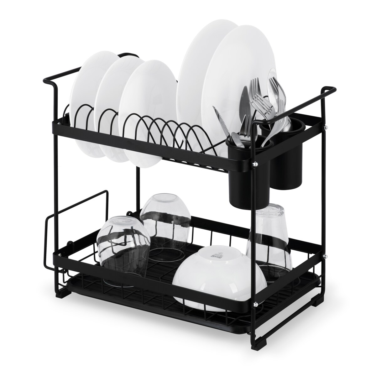 Suszarka do naczyń dwupoziomowa, ociekasz, Massido