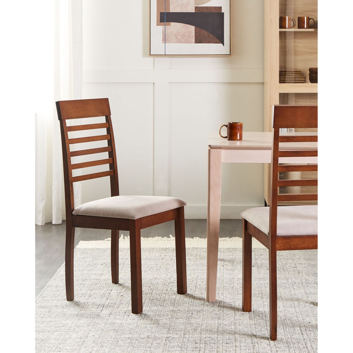 Krzesło do jadalni Ciemne drewno ORTLEY