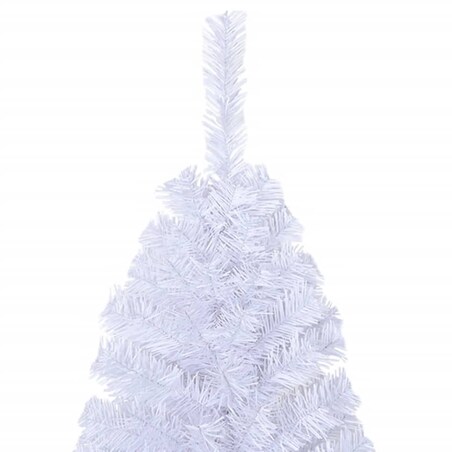 vidaXL Sztuczna choinka o grubych gałązkach, biała, 120 cm, PVC