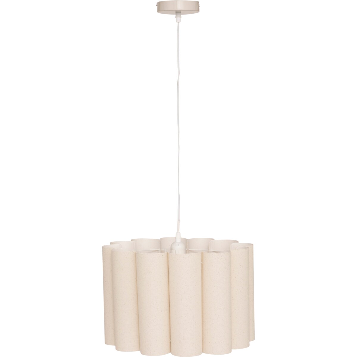 Lampa wisząca nad stół RONA chmurkowa, Ø 37 cm