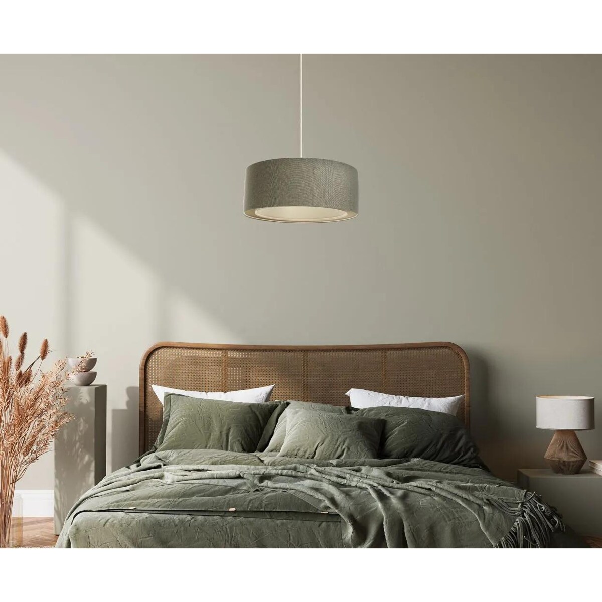 Lampa wisząca ERUTAN DOUBLE 50 zielona