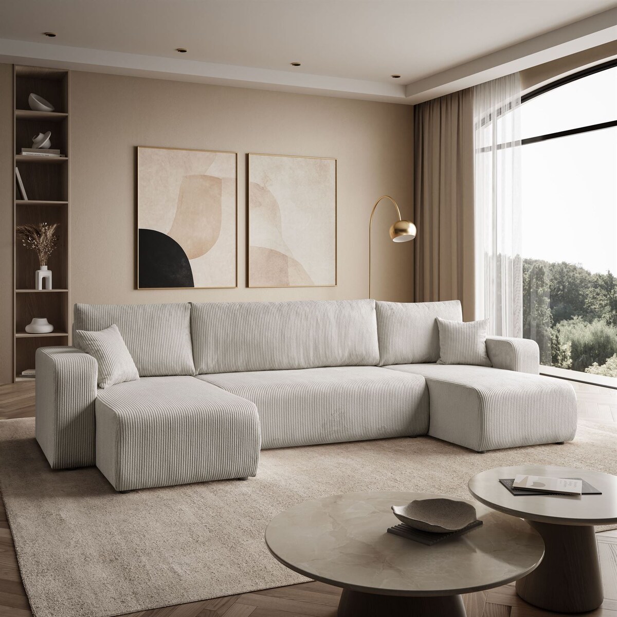 Narożnik tapicerowany PRESTIGE U, Poso 100