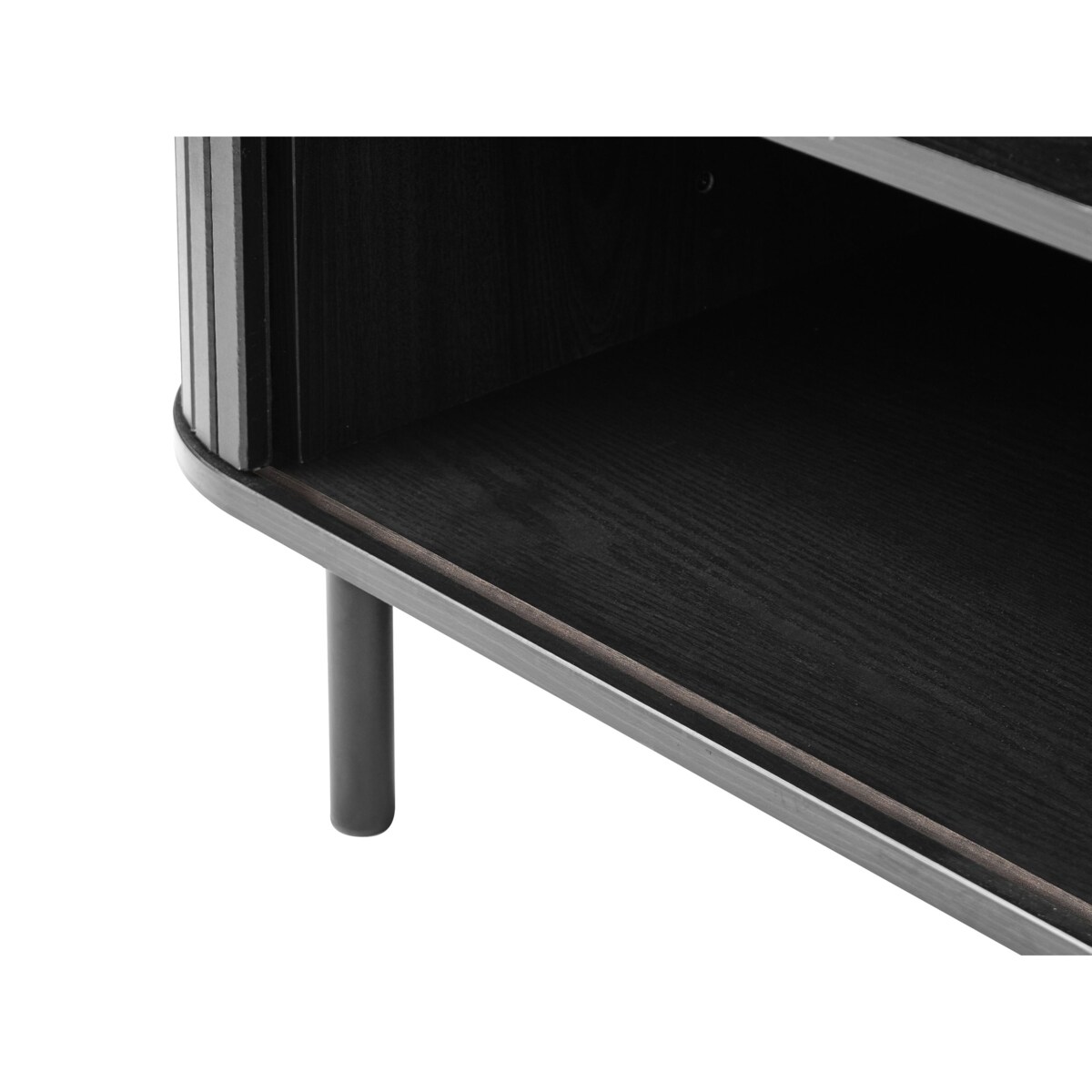 Szafka RTV BRADLEY Czarny