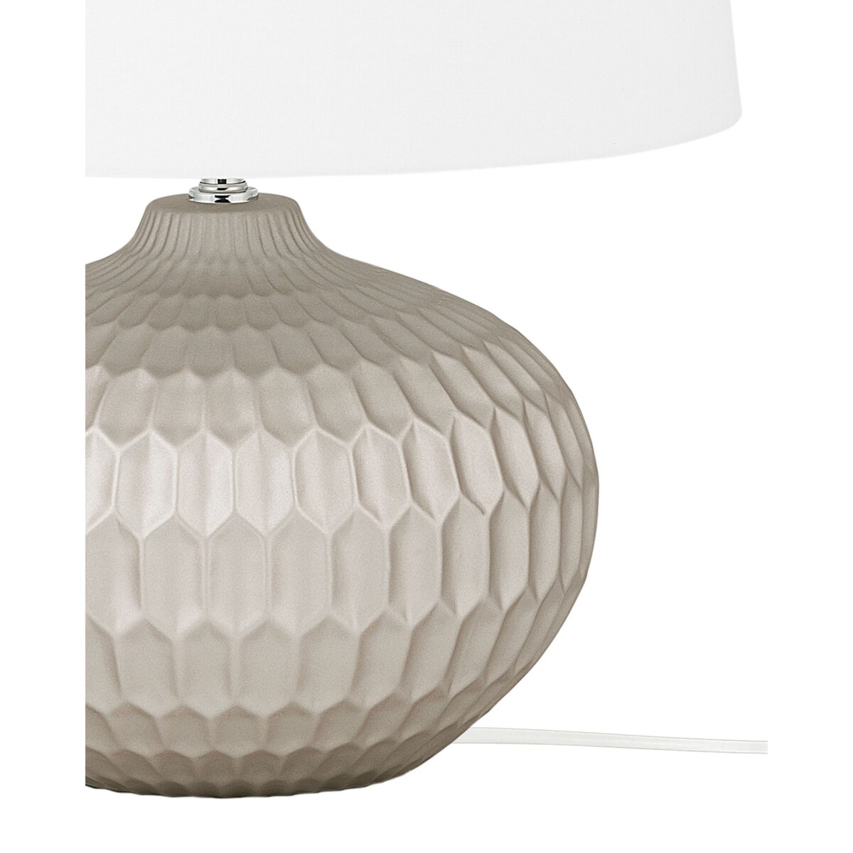 Lampka nocna ceramiczna złota PIRITA