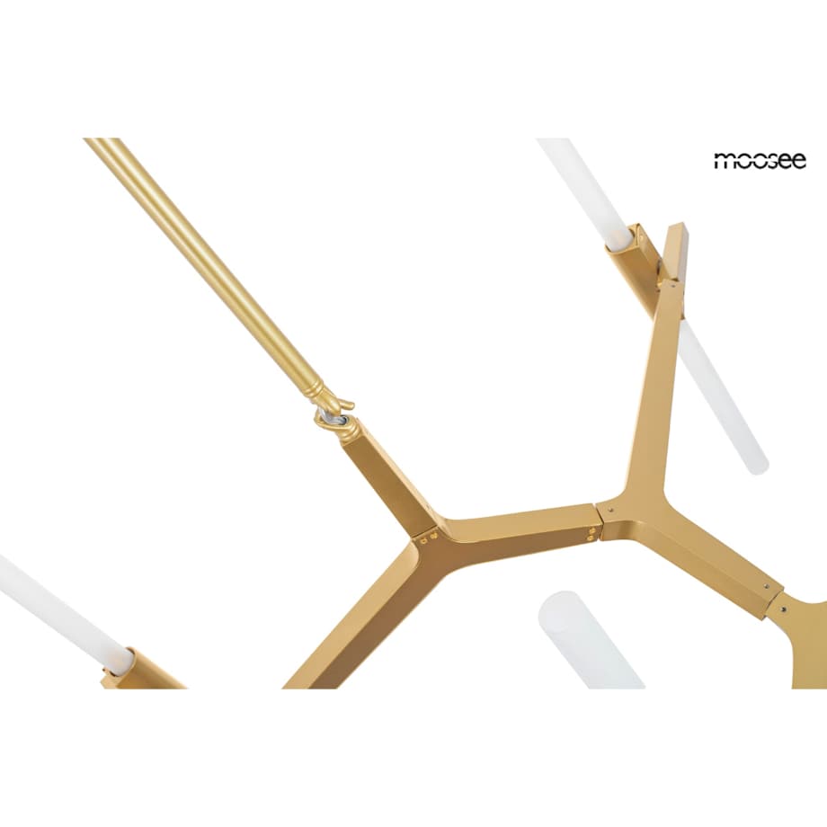 Lampa wisząca Candelabr MSE010100317 regulowana złota