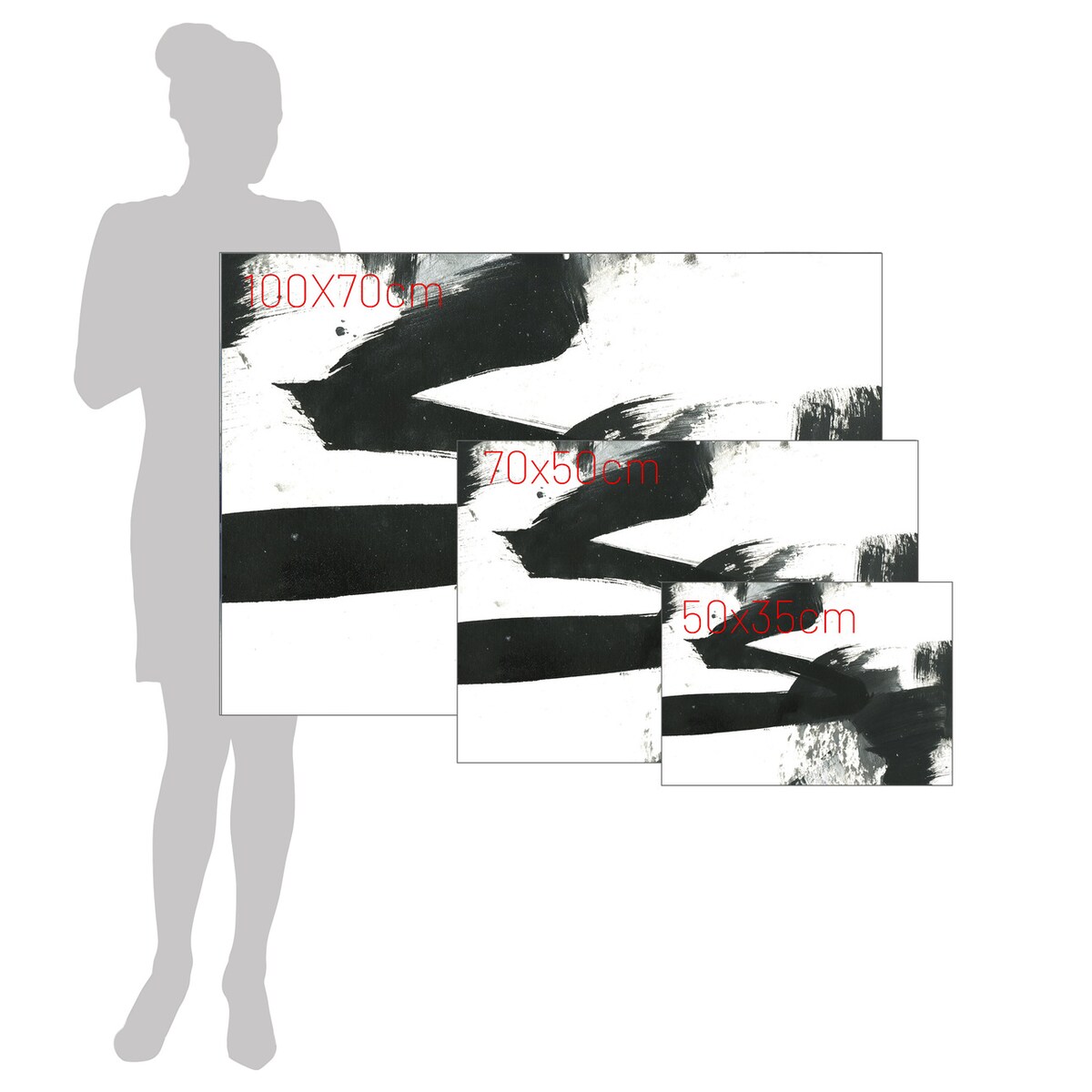 Obraz na płótnie Pure Abstract, 50 x 70 cm