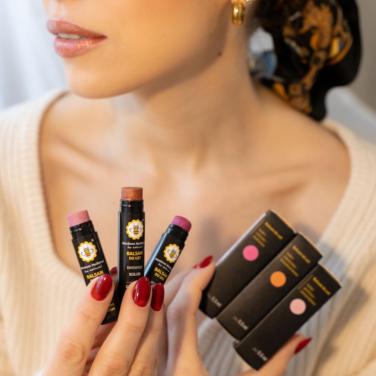 balsam do ust MALWA kolor