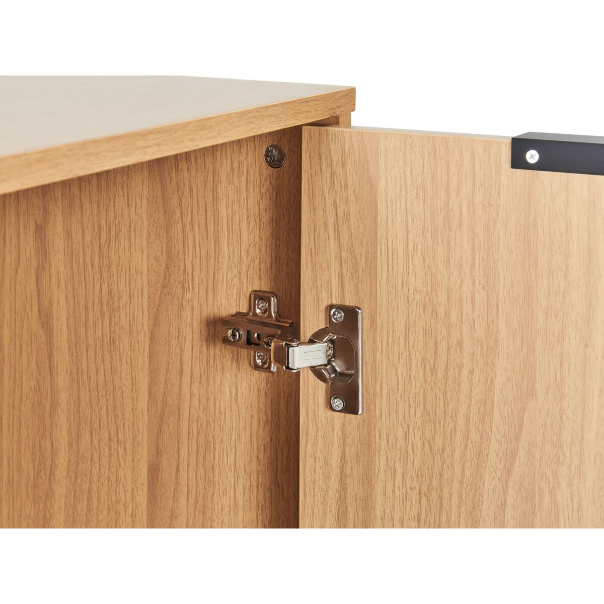 Szafka na buty 3 przegrody jasne drewno MIRANI