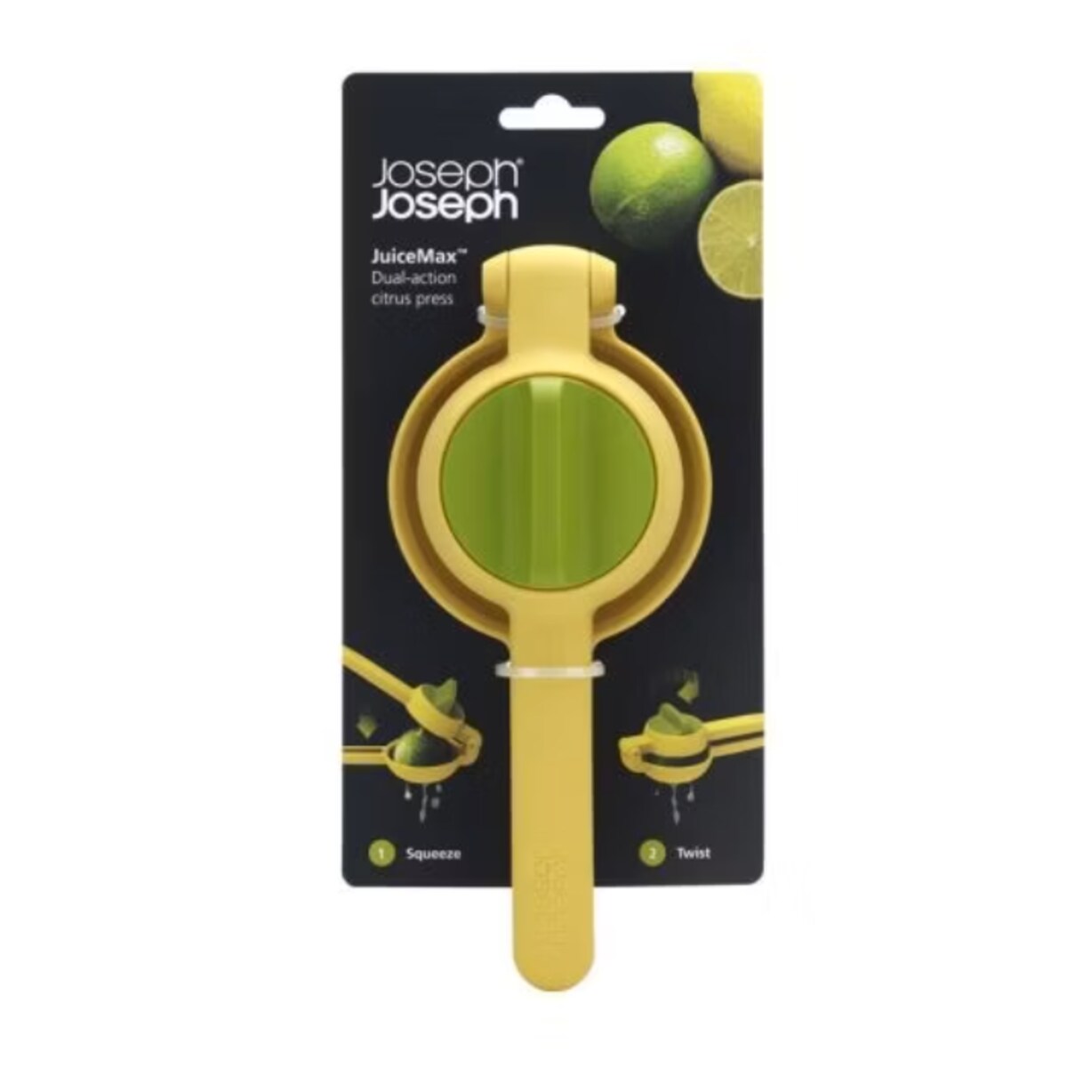 Wyciskacz z pokrętłem do cytrusów Juice Max, 22 x 10 x 8 cm, Joseph Joseph