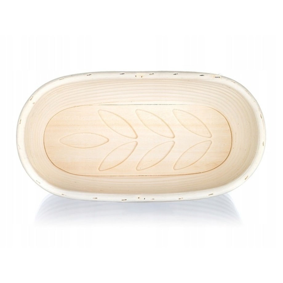 KOSZYK DO WYRASTANIA CHLEBA NATURALNEGO owalny na pieczywo ratanowy 26x13x9