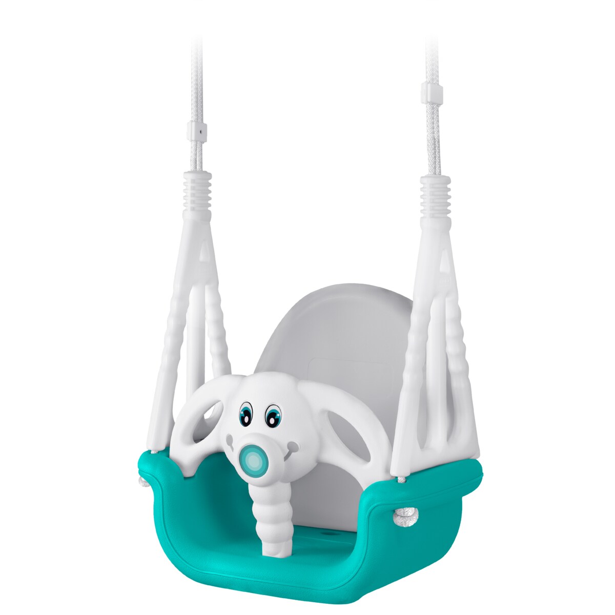 Huśtawka Słonik ogrodowa domowa kubełkowa 3w1 Ricokids