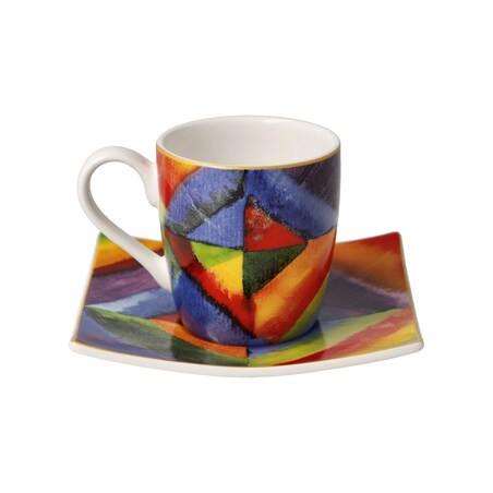 W. Kandinsky - Colour Study - Filżanka espresso - Goebel