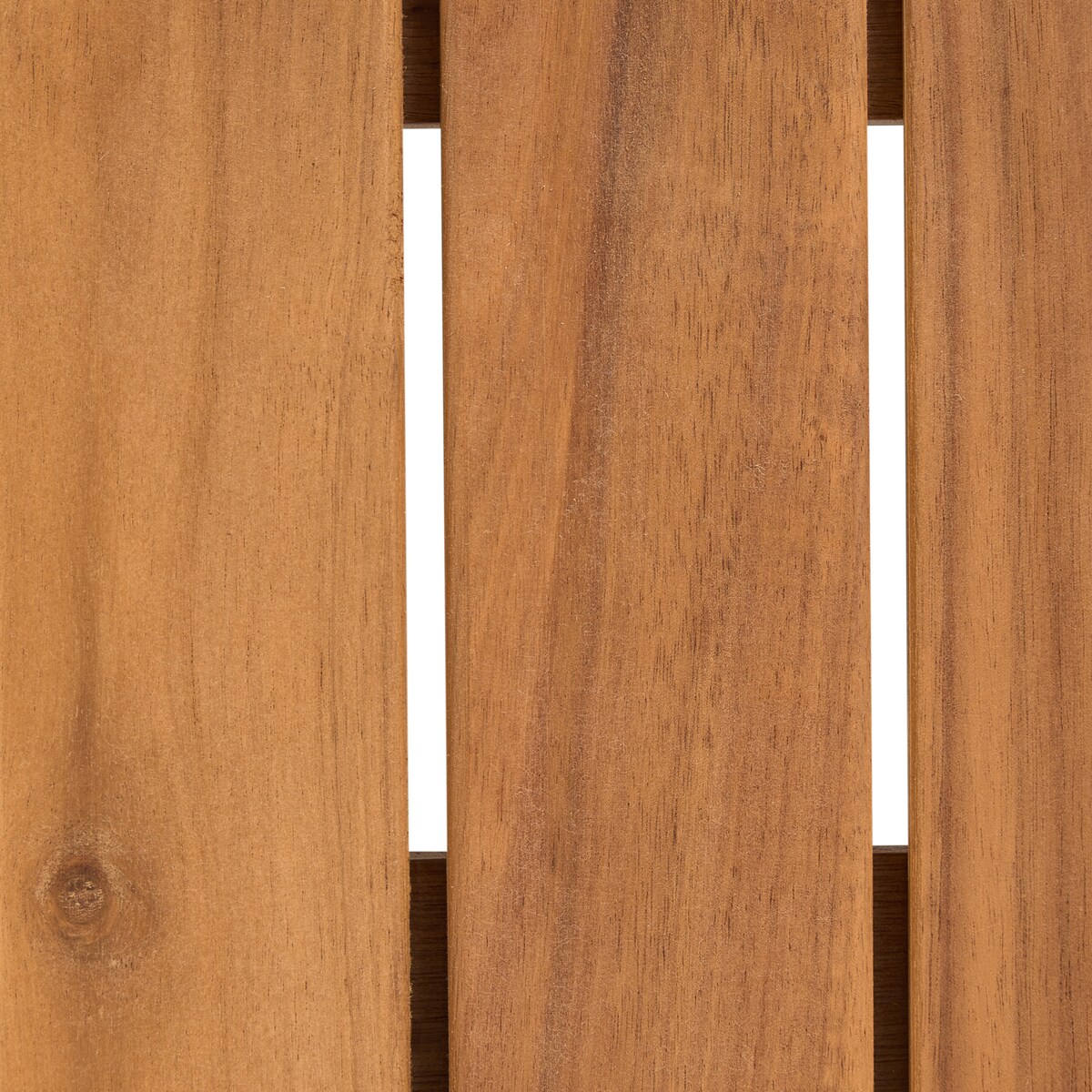 Zestaw 2 ławek ogrodowych CORRICELLA 163 cm Drewno akacjowe Brązowy