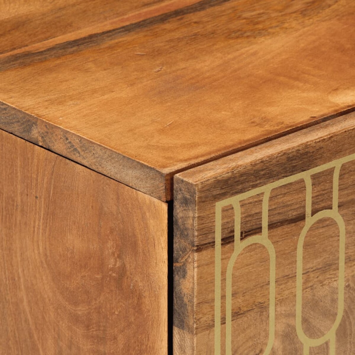 vidaXL Szafka nocna, 50x33x60 cm, lite drewno mango