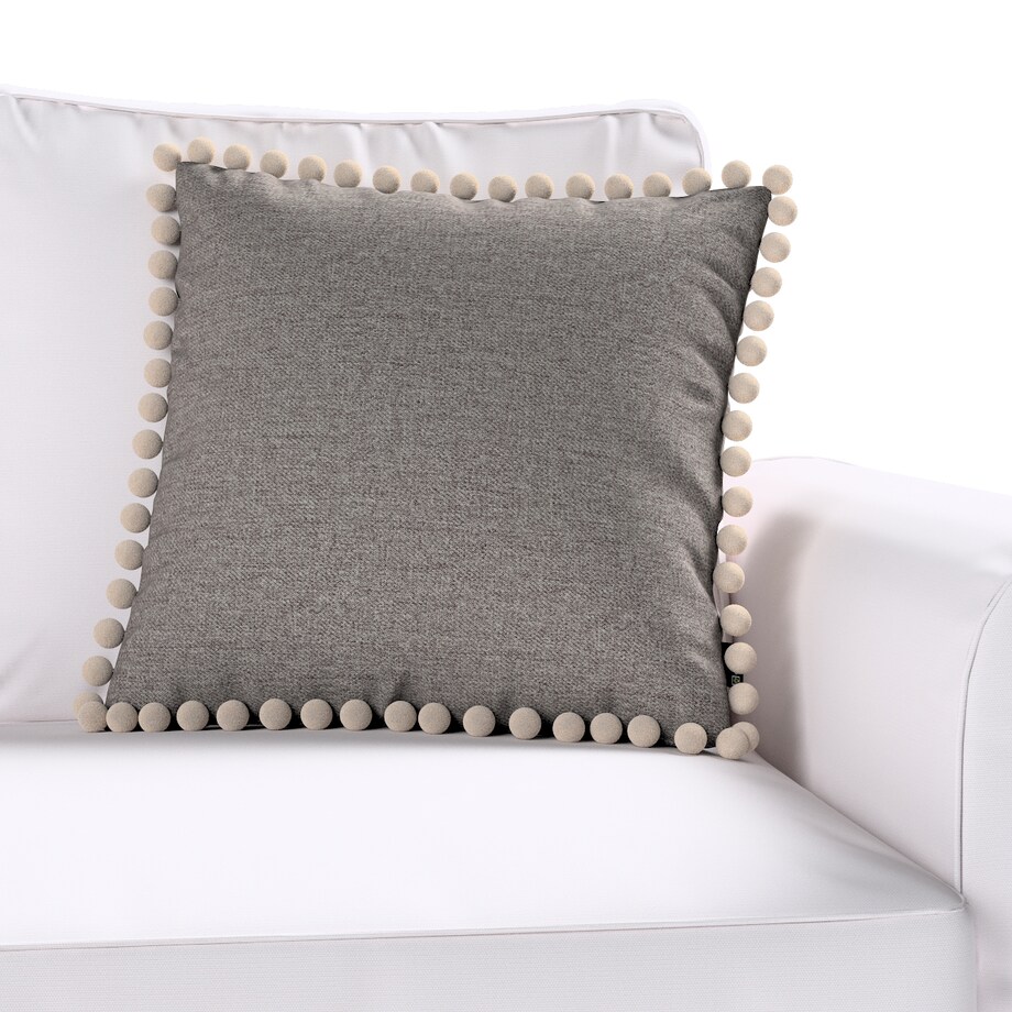 Poszewka Wera na poduszkę 45x45 grafit