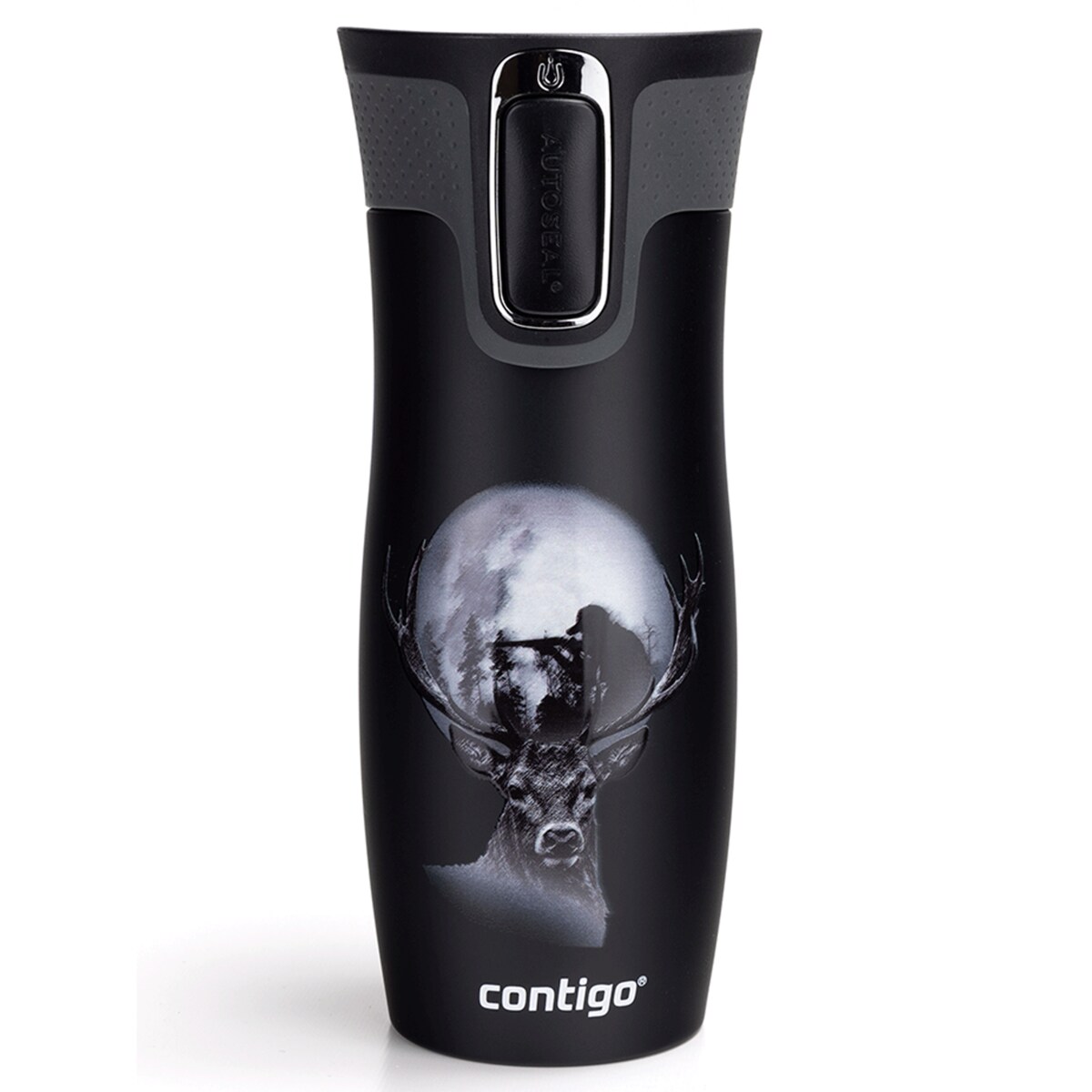 Kubek termiczny Contigo West Loop 2.0 470 ml - Dear Hunter - czarny