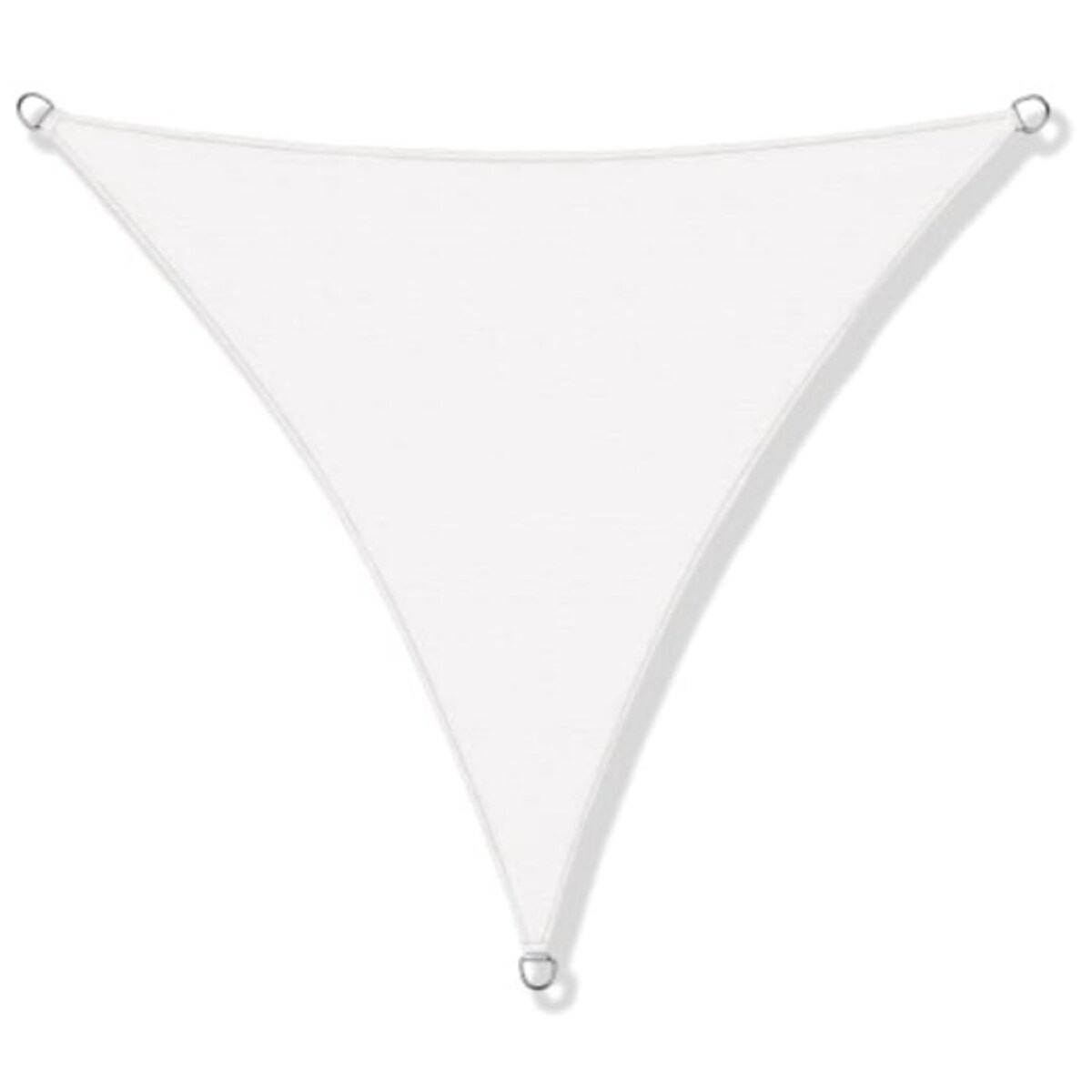 Żagiel Przeciwsłoneczny Ogrodowy Wodoodporny 3X3X3 M Zacieniacz Biały