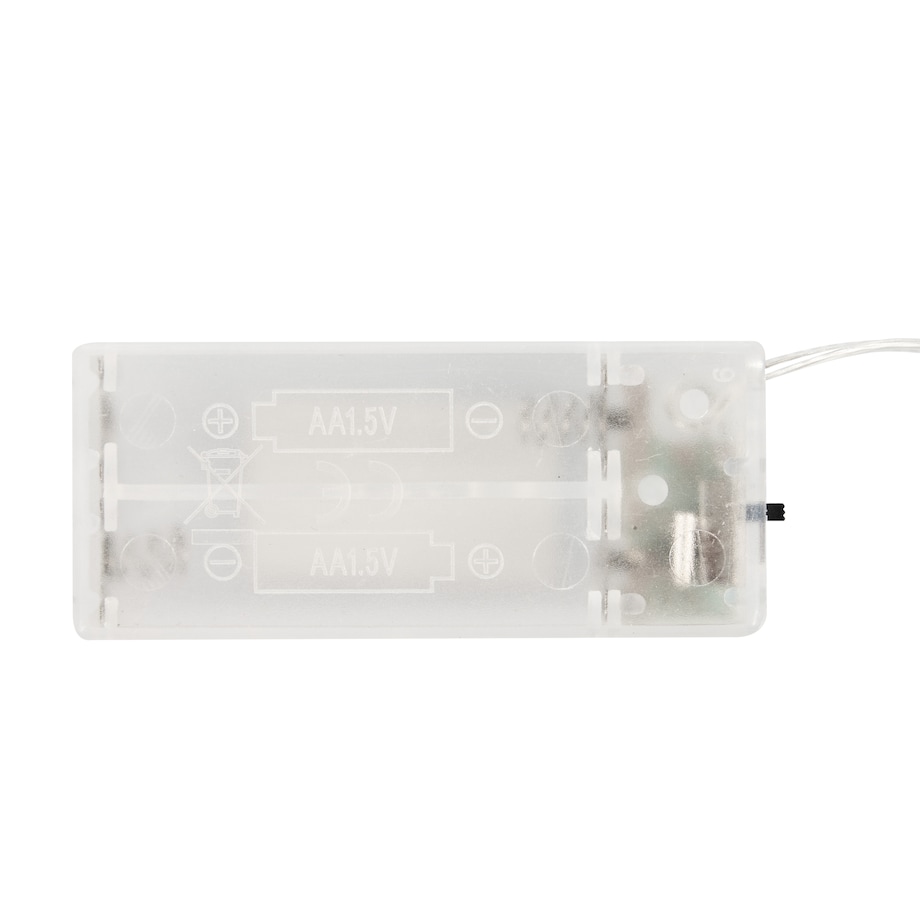Zestaw 2 dekoracji świątecznych LED HAMPEN Gwiazda 24/30 cm Złoty