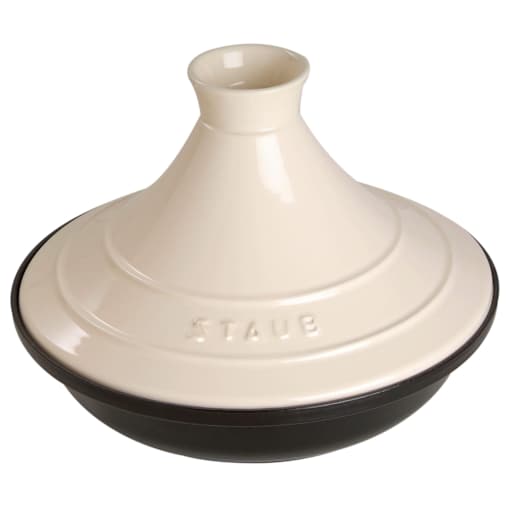 Naczynie do Tajine Staub - 28 cm, Beżowo-czarny