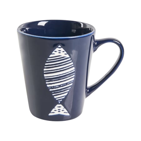 Zastawa stołowa 16-częściowa TAMARIND Porcelana Biały/ niebieski