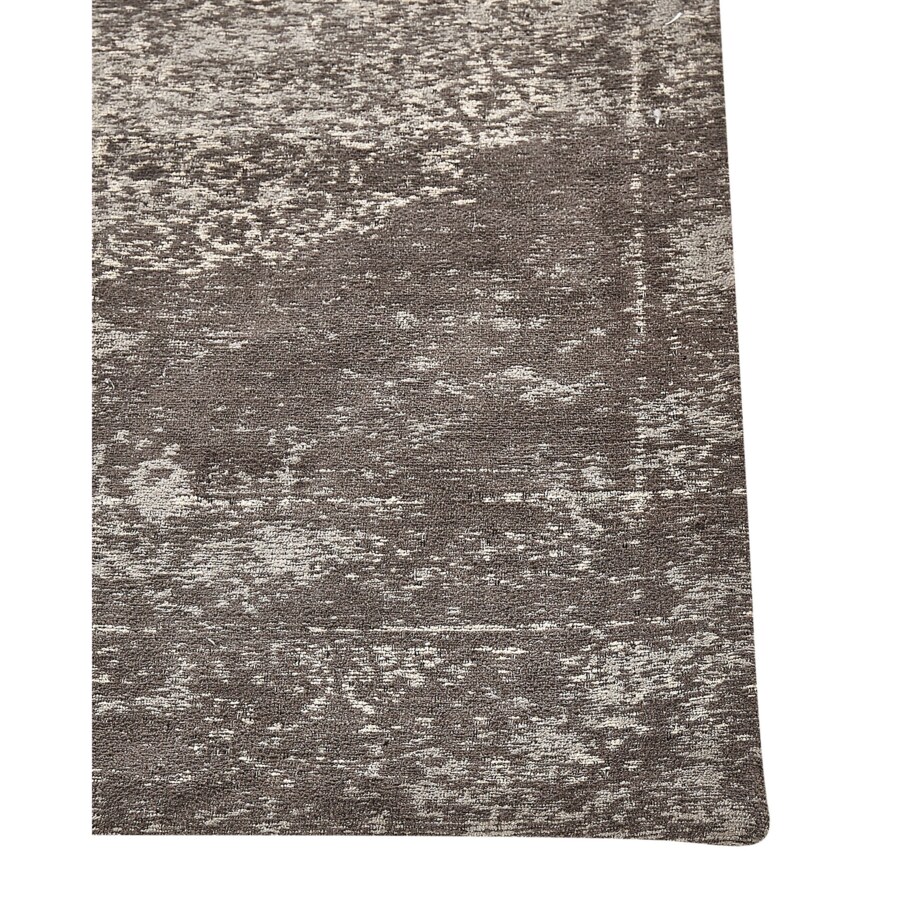 Dywan bawełniany 60 x 180 cm brązowoszary BEYKOZ