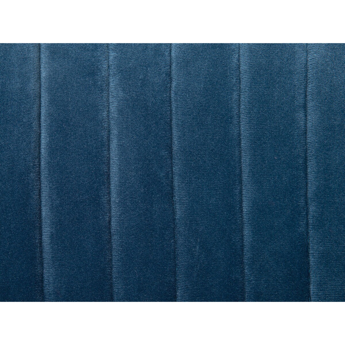 Krzesło biurowe regulowane welurowe niebieskie VENICE