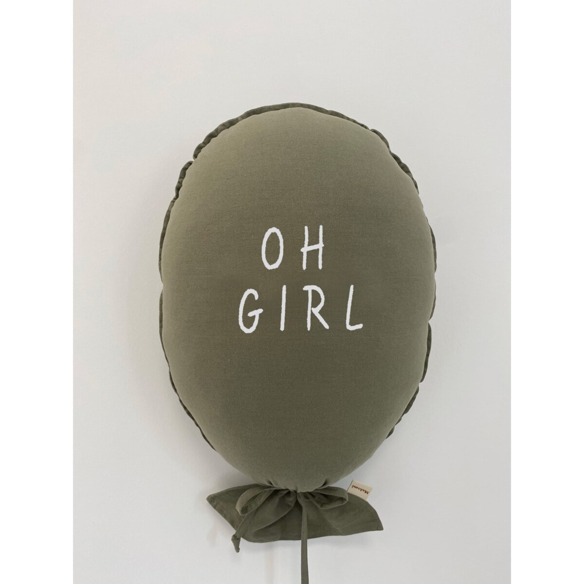 Balon dekoracyjny forest green - OH GIRL, ECRU
