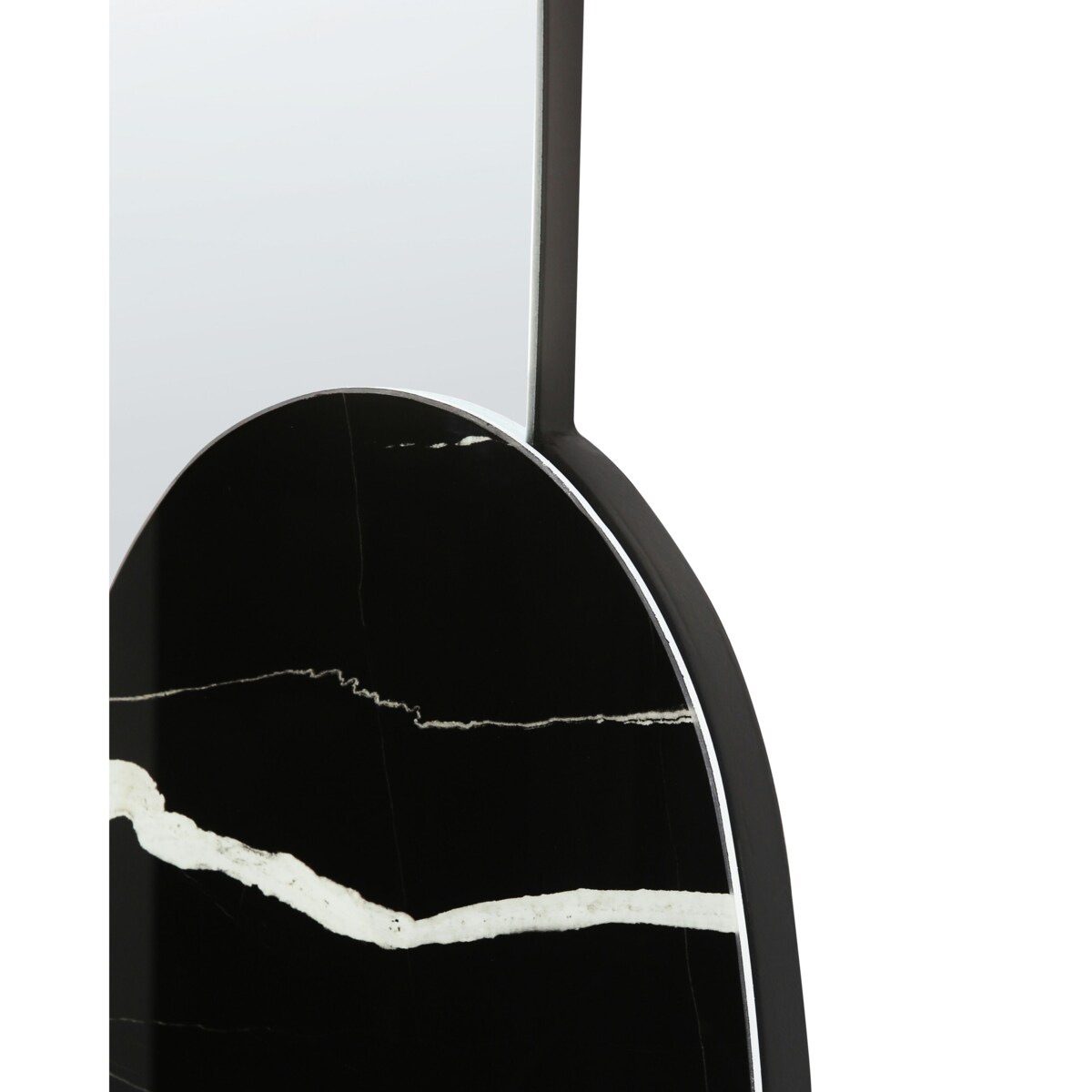 Lustro ścienne 58 x 120 cm czarne VIERZON