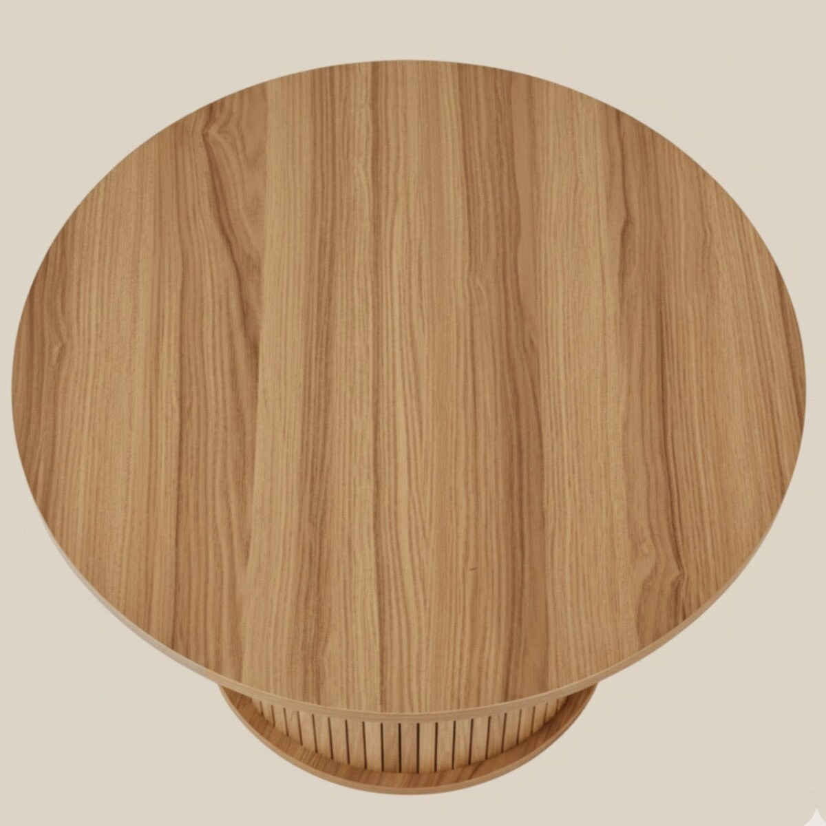 Stolik kawowy ryflowany SCAVA, Ø 70 x 40 cm