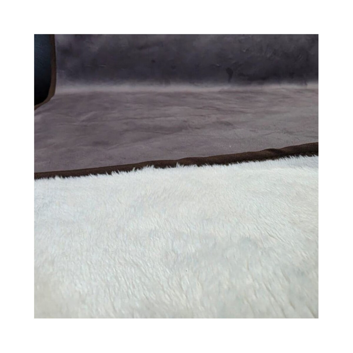 Narzuta drukowana 160x200 cm STONE BROWN