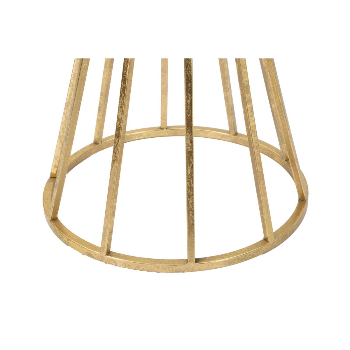 Wysoki stolik kawowy, złoty, 80 cm