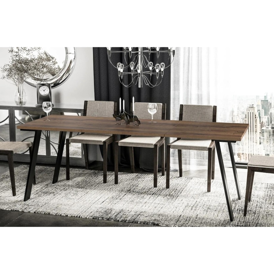 Stół rozkładany LIWIA 130(210)x80 dąb monastery