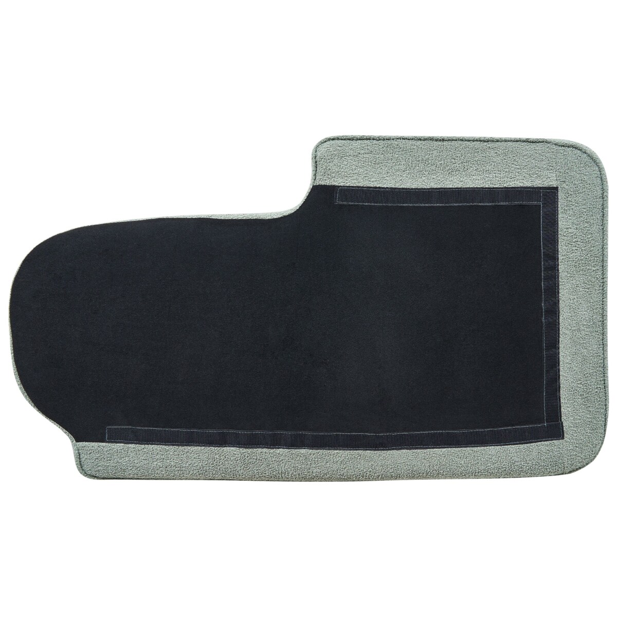 Szezlong boucle prawostronny zielony ALLIER