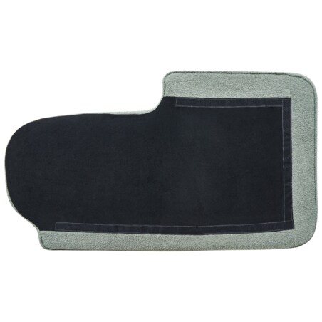 Szezlong boucle prawostronny zielony ALLIER