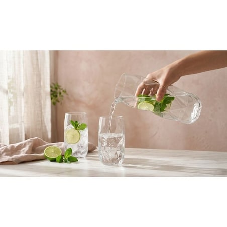 Komplet 6 szklanek wysokich 400 ml Geo 32071