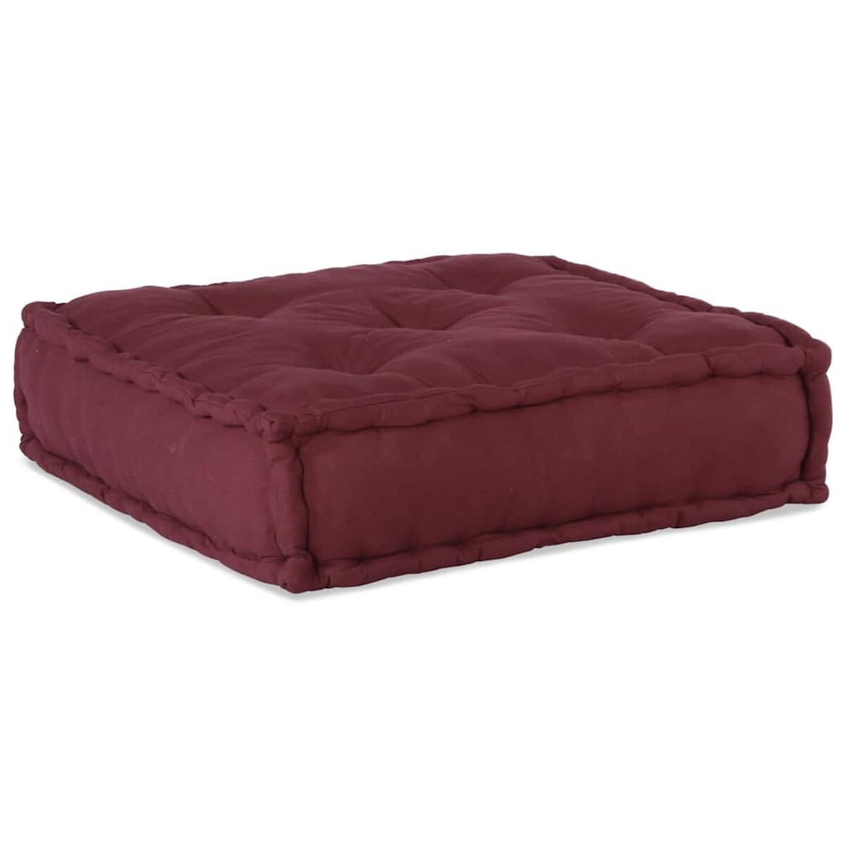 vidaXL Modułowa sofa, bordowy, 70x70x54, materiał